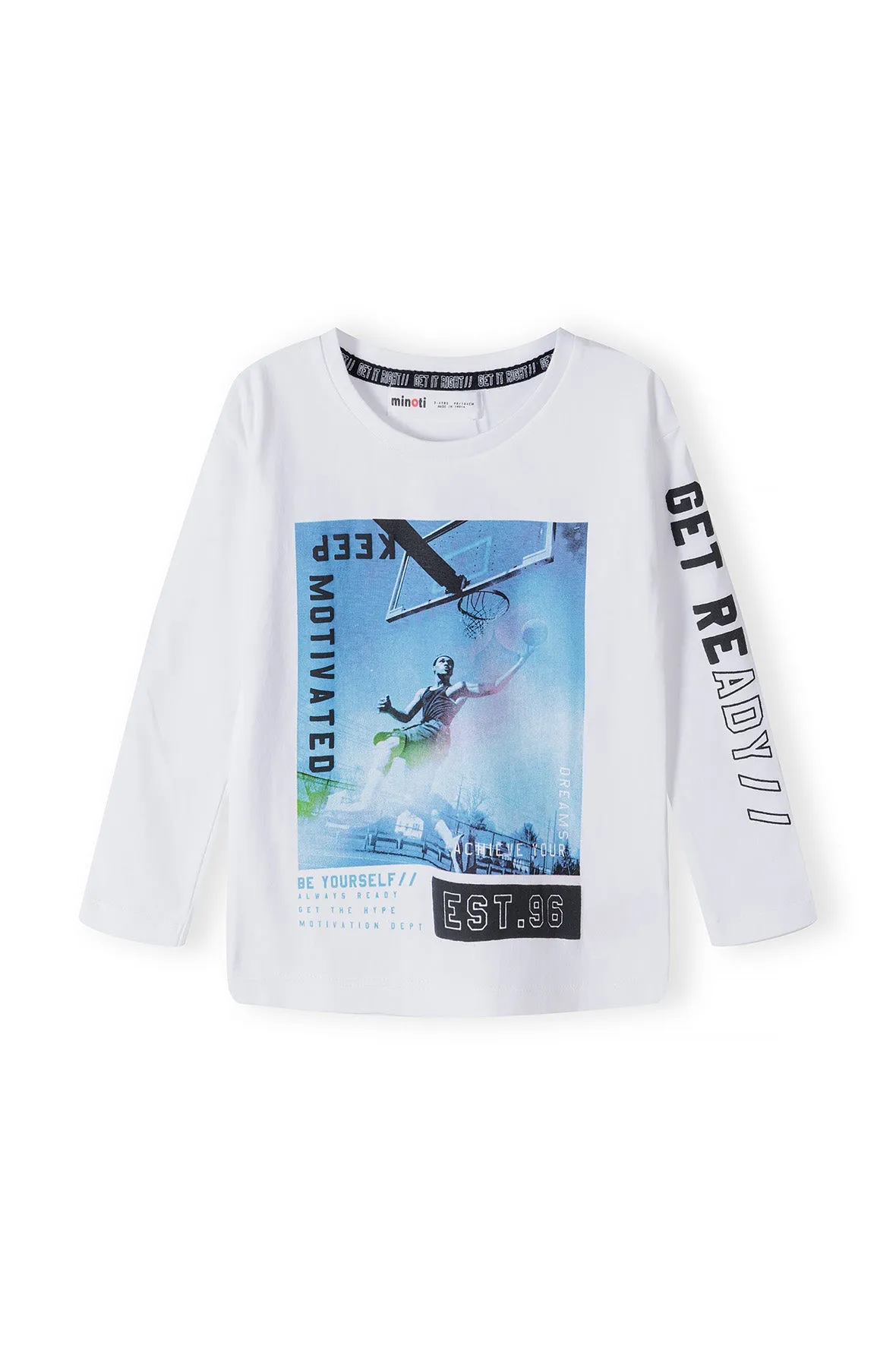 Boys Keep Motivated Long Sleeve T-shirt