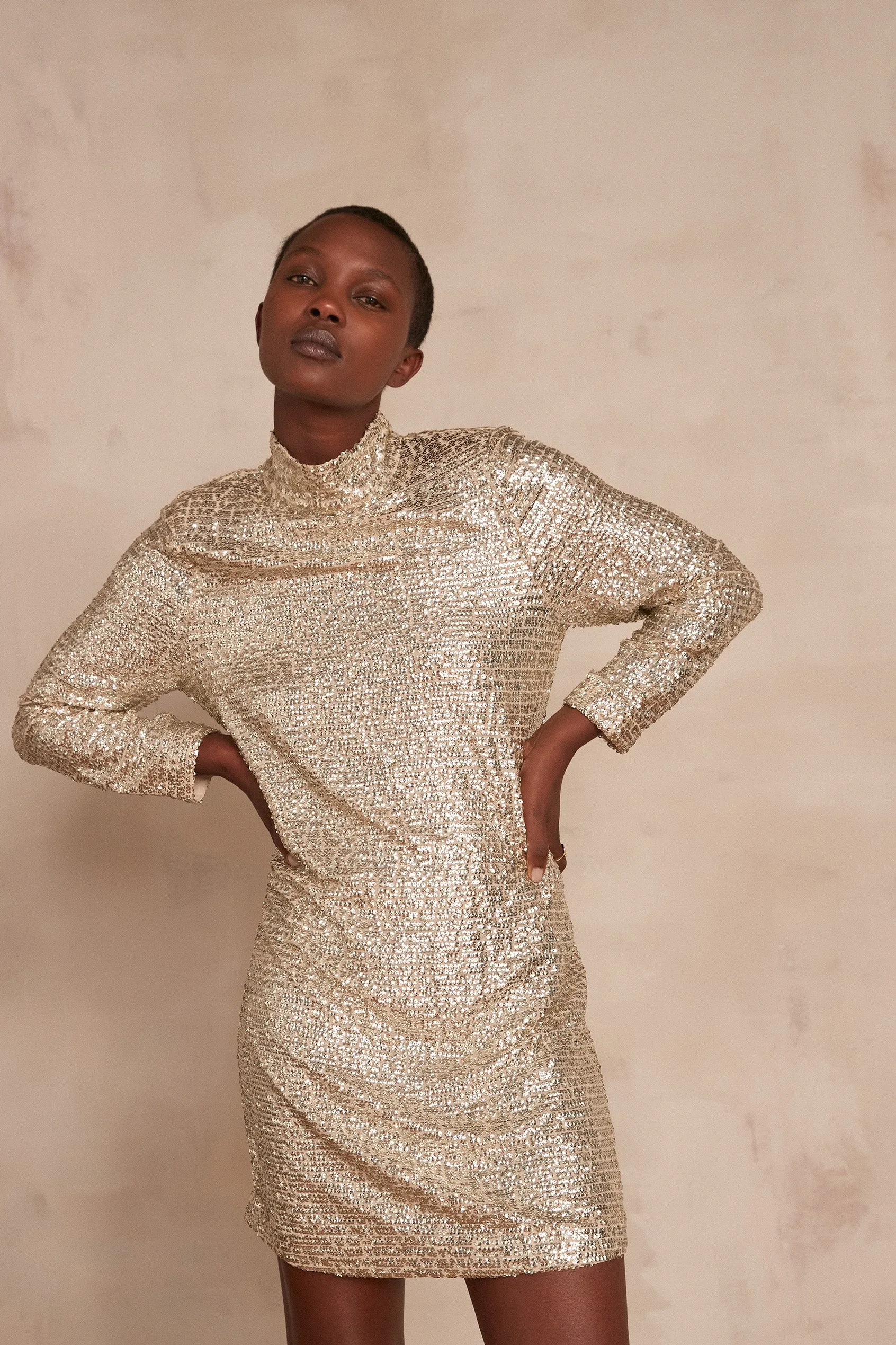 CILEM ECRU DRESS