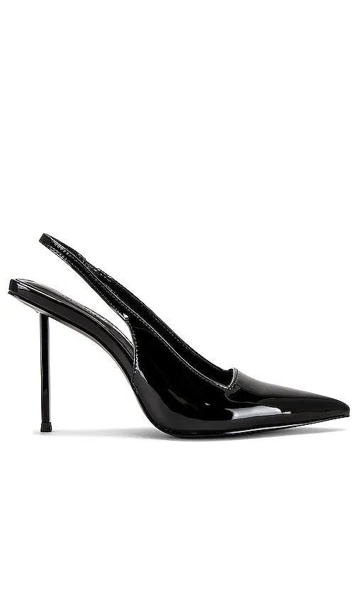 FEMME LA G63 Slingback Pump in Black