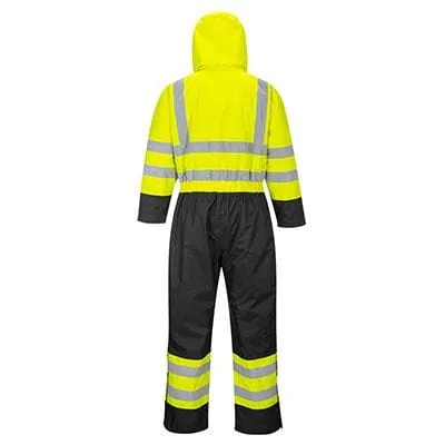 Hi-Vis Contrast Coverall - Lined - All Sizes