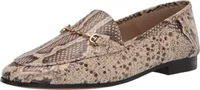 Sam Edelman Loraine Stone Almond Toe Slip On Stacked Heel Fashion Loafers